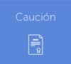 Ilustración con emoticono y texto sobre caución