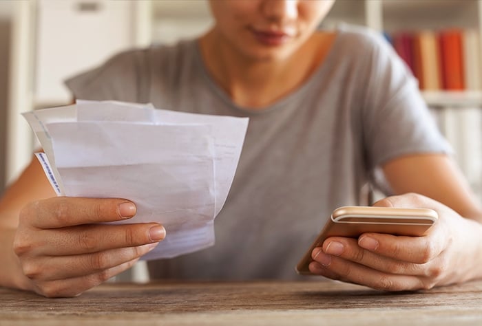 Pagar una multa o recibo con el móvil