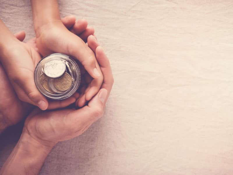 Donación en vida de dinero