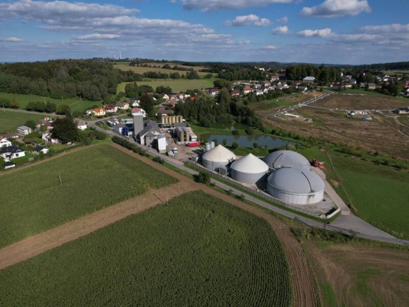 Central de biogás